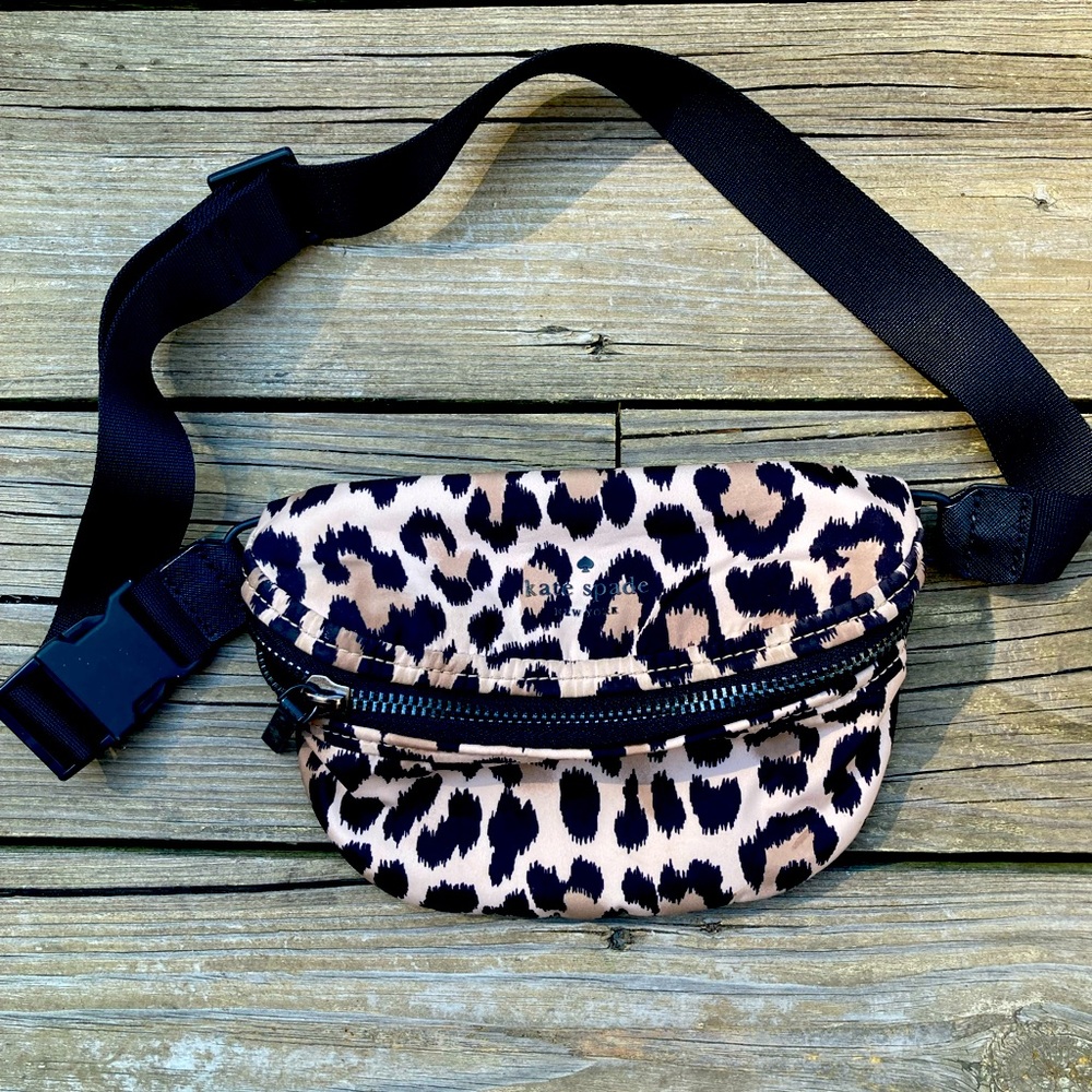 Kate Spade Leopard Print Travel Bag